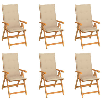 Zahradní Židle 4 Ks Černé Podušky Masivní Teak