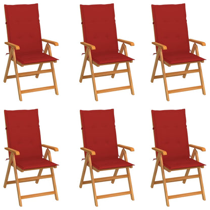 Zahradní Židle 4 Ks Černé Podušky Masivní Teak