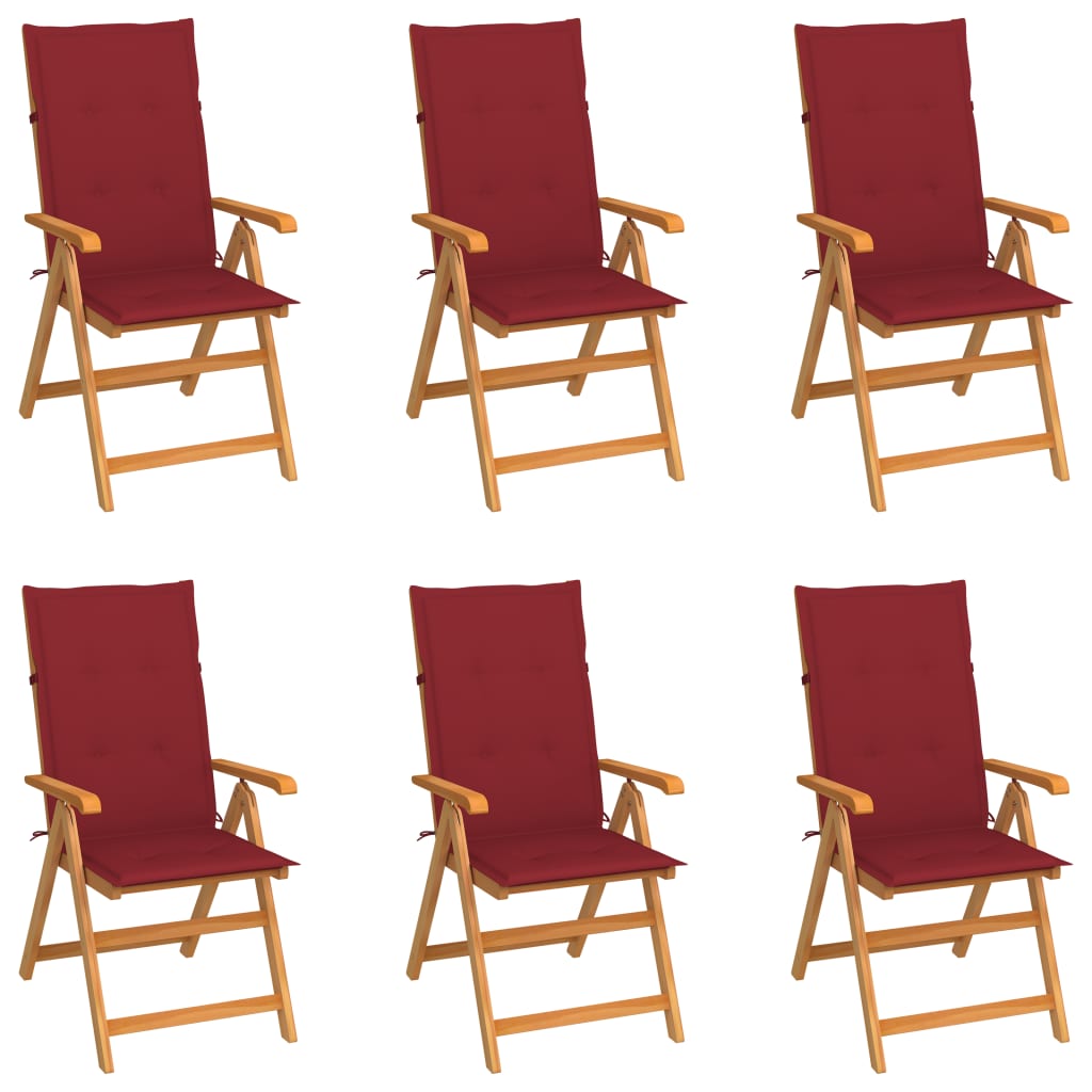 Zahradní Židle 4 Ks Černé Podušky Masivní Teak