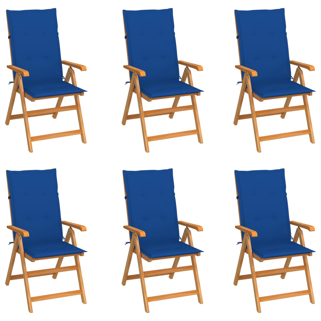 Zahradní Židle 4 Ks Černé Podušky Masivní Teak