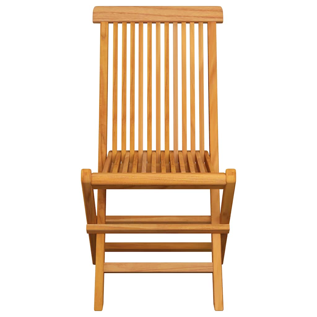 Zahradní Židle S Šedými Poduškami 6 Ks Masivní Teak