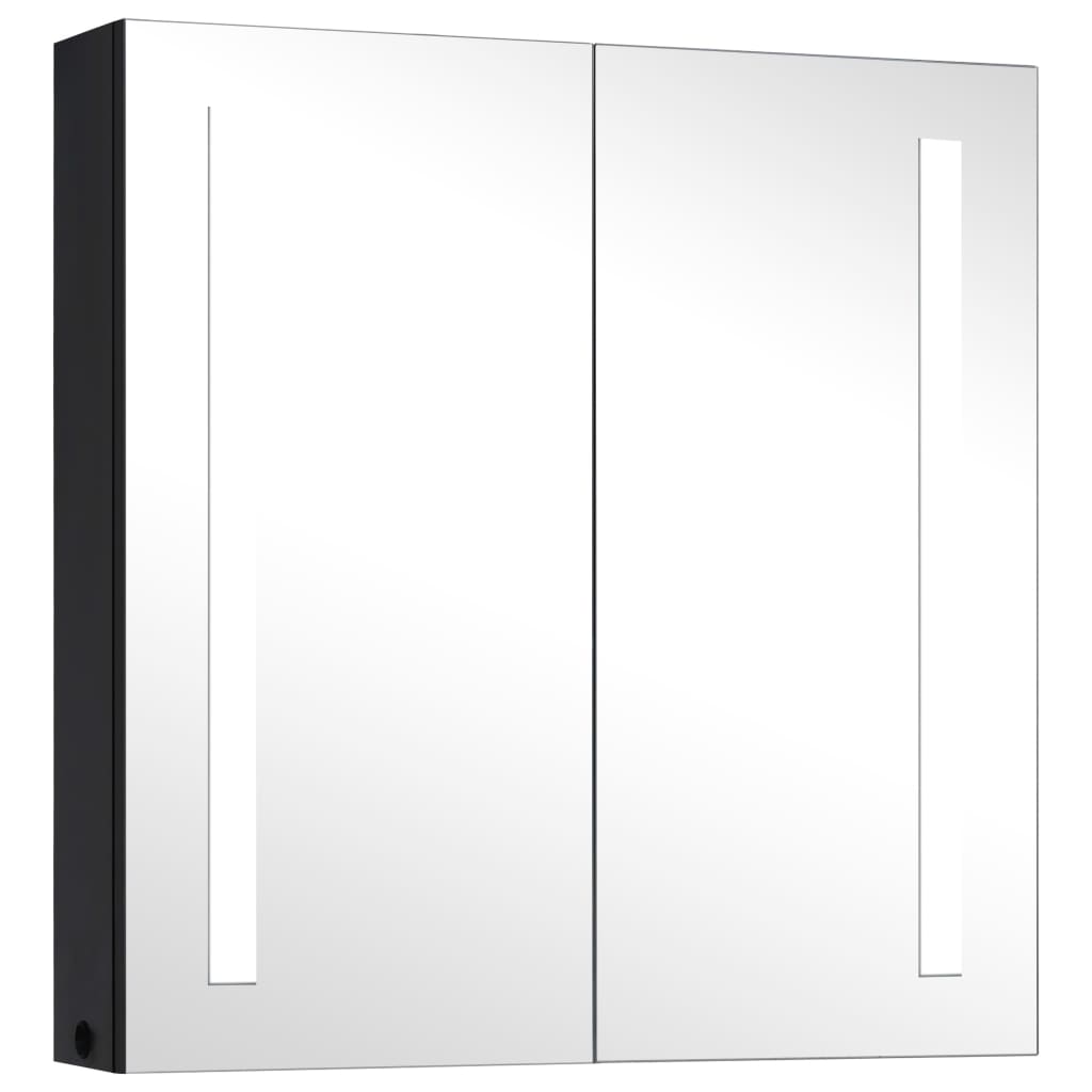 Led Koupelnová Skříňka Se Zrcadlem 62 X 14 X 60 Cm