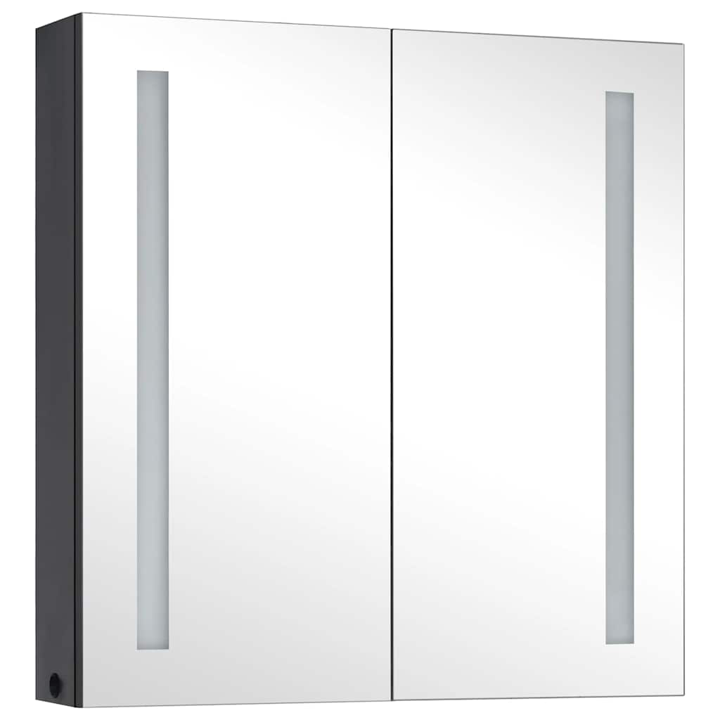 Led Koupelnová Skříňka Se Zrcadlem 62 X 14 X 60 Cm