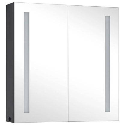 Led Koupelnová Skříňka Se Zrcadlem 62 X 14 X 60 Cm