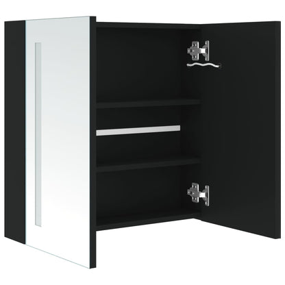 Led Koupelnová Skříňka Se Zrcadlem 62 X 14 X 60 Cm