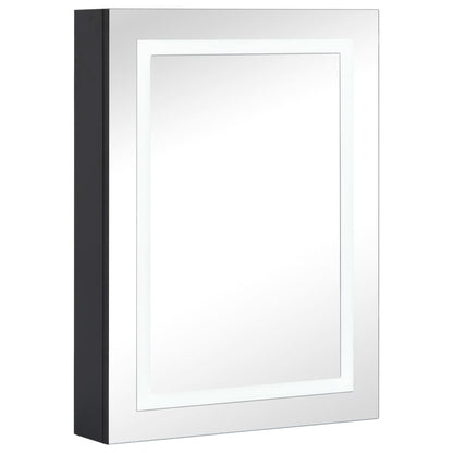 Led Koupelnová Skříňka Se Zrcadlem 50 X 13 X 70 Cm Bílá