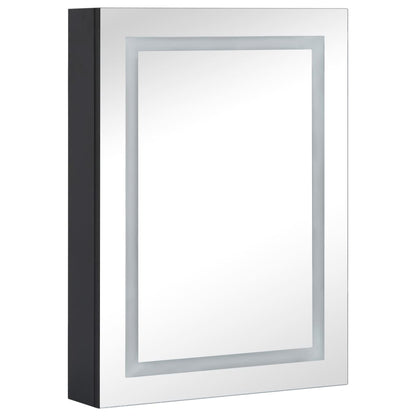 Led Koupelnová Skříňka Se Zrcadlem 50 X 13 X 70 Cm Bílá