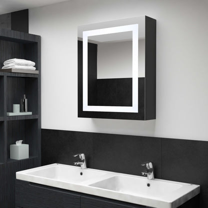 Led Koupelnová Skříňka Se Zrcadlem 50 X 13 X 70 Cm Bílá