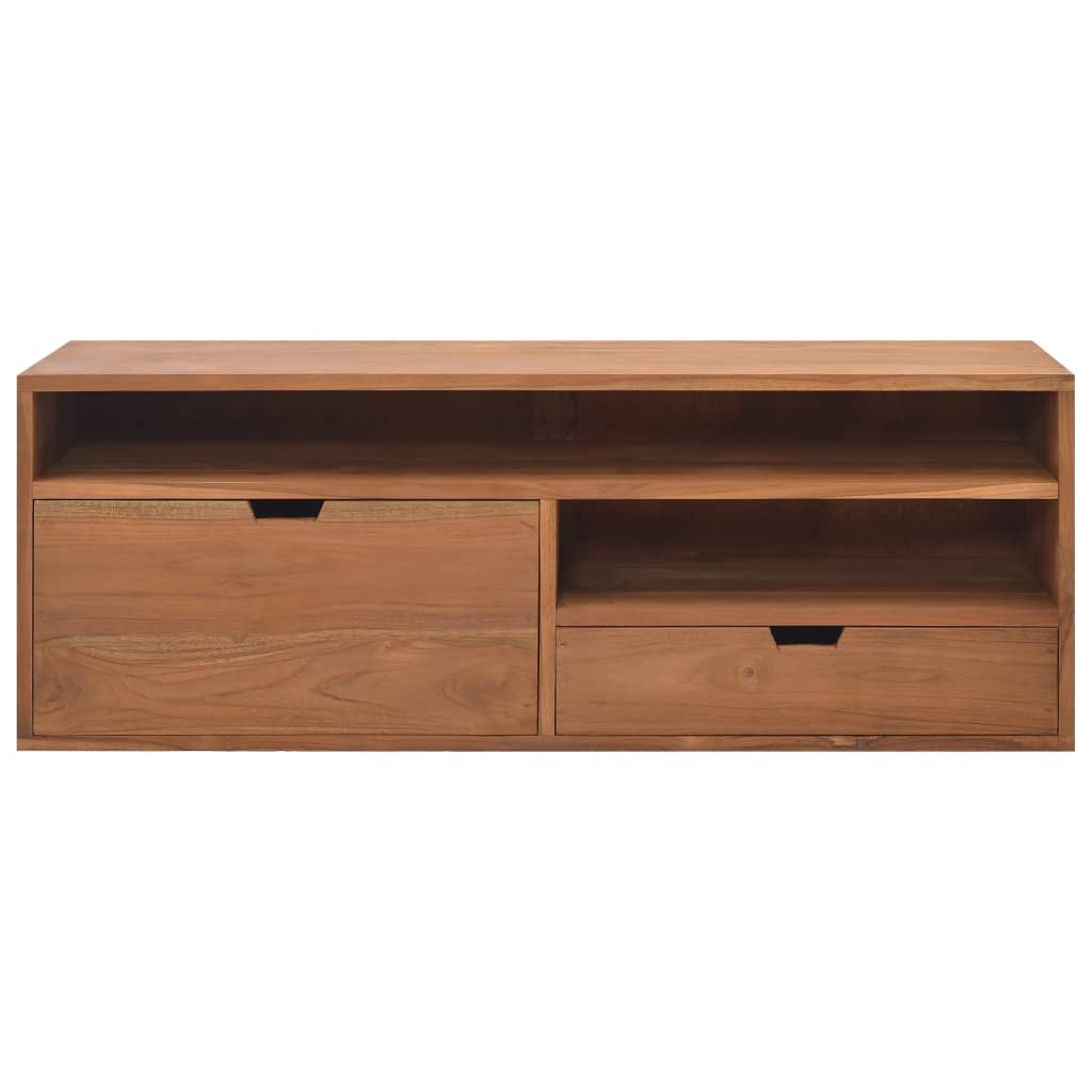 Tv Stolek 110 X 30 X 40 Cm Masivní Teakové Dřevo