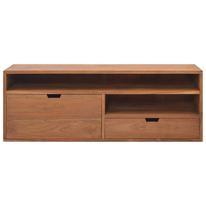 Tv Stolek 110 X 30 X 40 Cm Masivní Teakové Dřevo