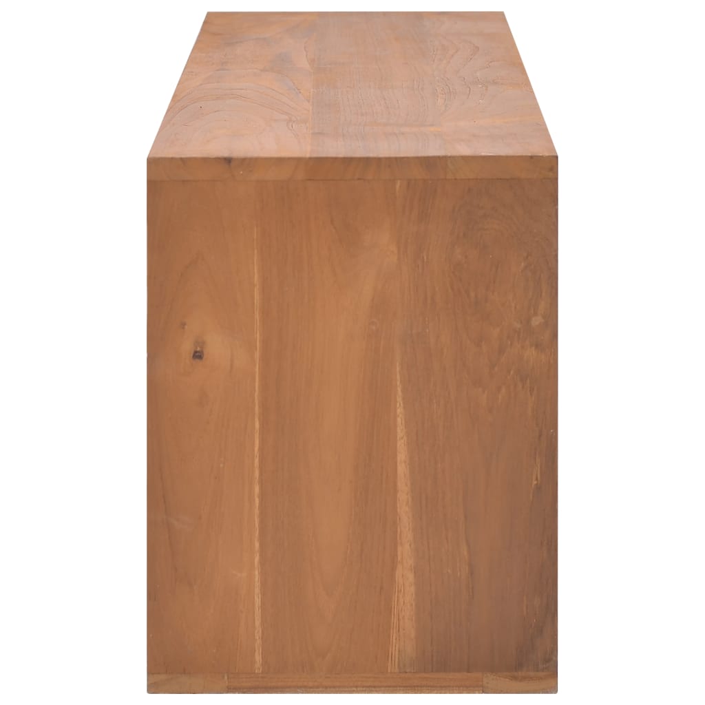Tv Stolek 110 X 30 X 40 Cm Masivní Teakové Dřevo