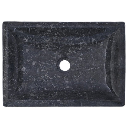 Umyvadlo Šedé 50 X 35 X 10 Cm Mramor