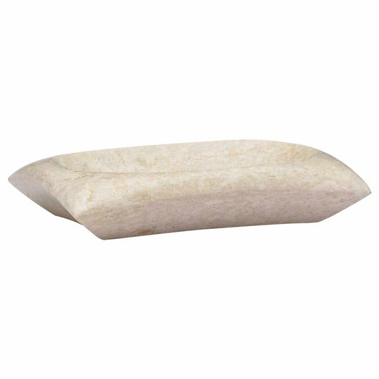 Umyvadlo Krémové 50 X 35 X 10 Cm Mramor