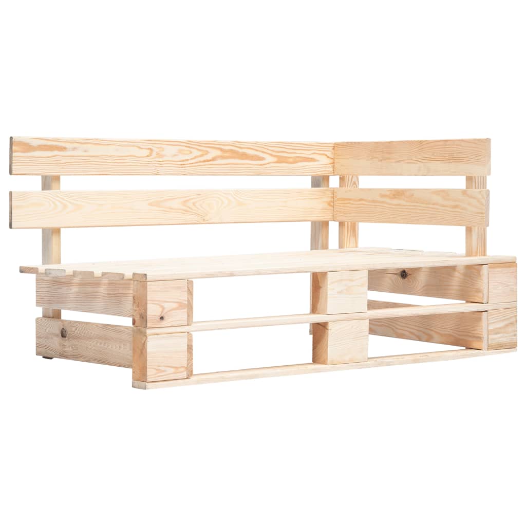 2Místná Pohovka Z Palet S Poduškami Impregnovaná Borovice Šedá