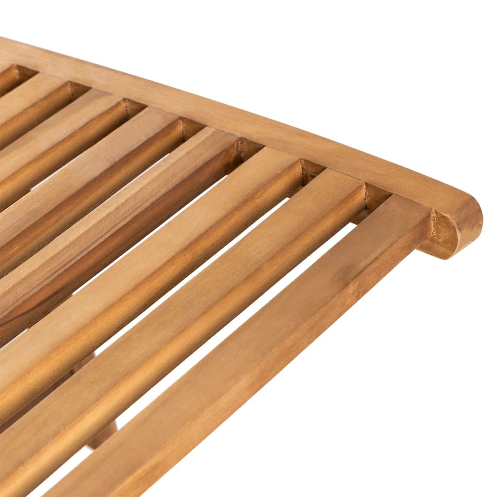 Zahradní Lehátko Masivní Teak