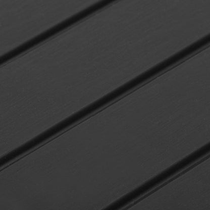 Zahradní Stůl Šedý 53 X 53 X 40 Cm Plast