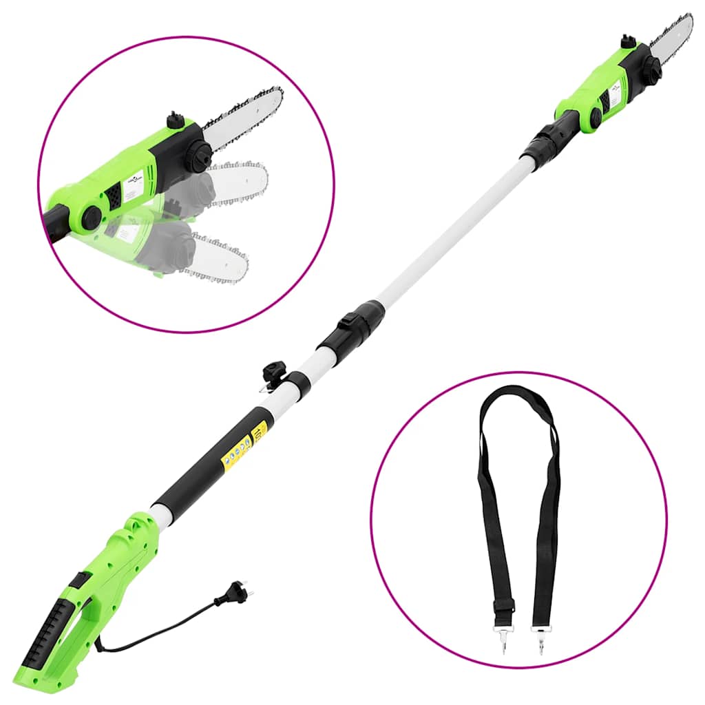 Elektrická Teleskopická Vyvětvovací Pila 25 Cm 710 W