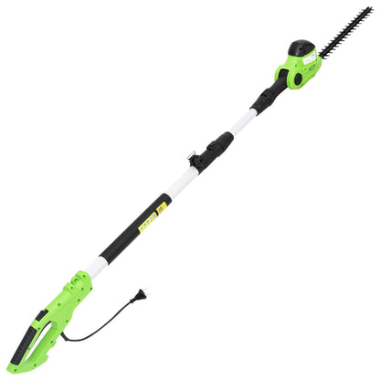 Elektrické Teleskopické Nůžky Na Živý Plot 41 Cm 550 W