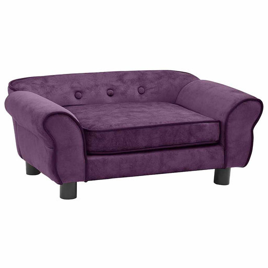Pohovka Pro Psy Vínová 72 X 45 X 30 Cm Plyš
