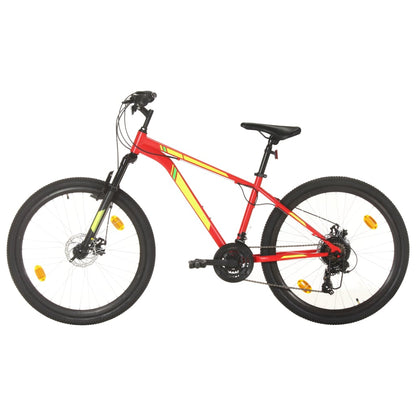 Horské Kolo 21 Rychlostí 27,5" Kolo Červené
