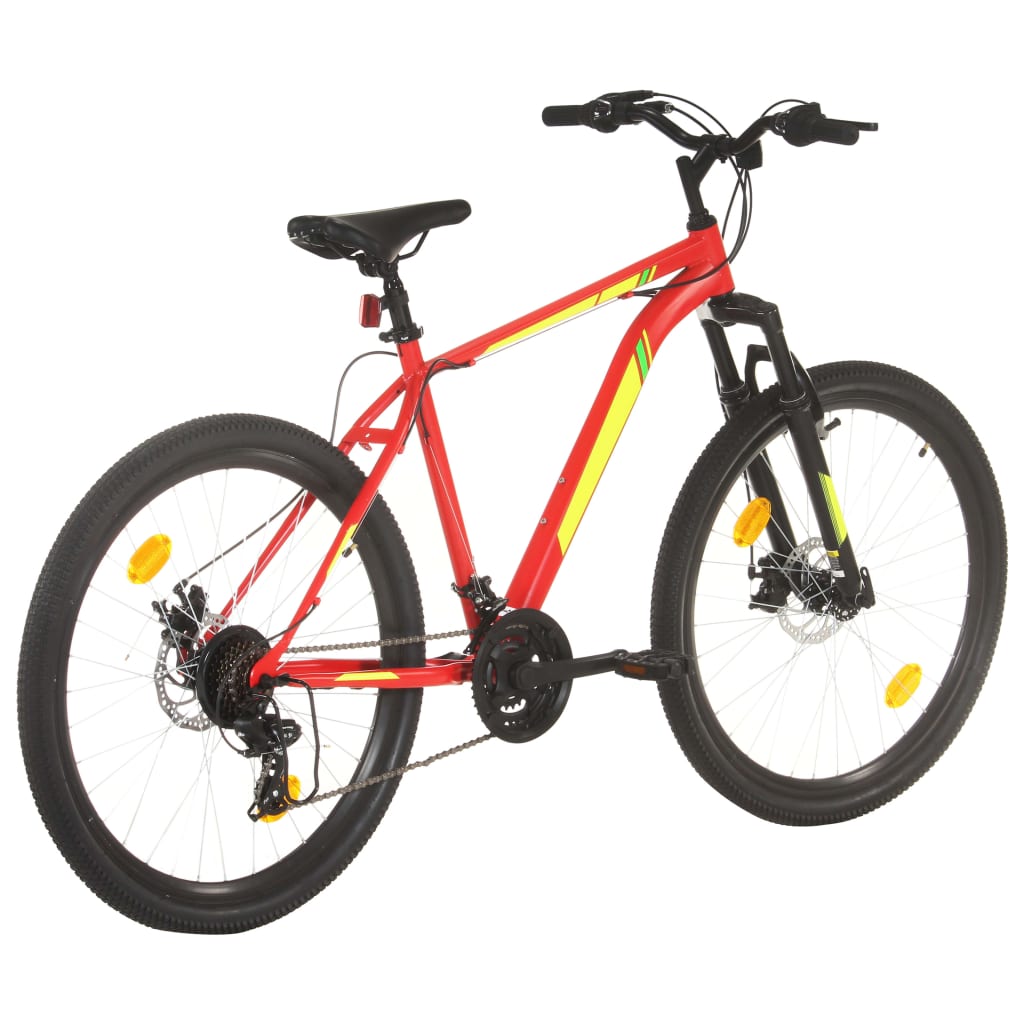 Horské Kolo 21 Rychlostí 27,5" Kolo Červené