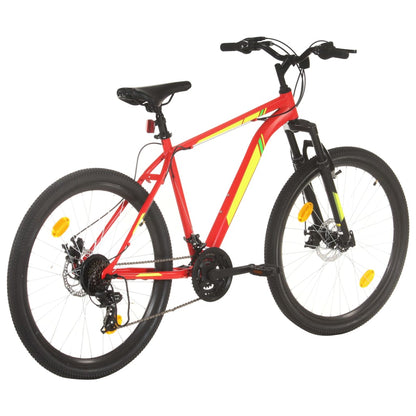 Horské Kolo 21 Rychlostí 27,5" Kolo Červené