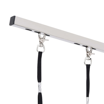 Nastavitelný Stůl Na Stříhání Psů Se 2 Smyčkami A Košem