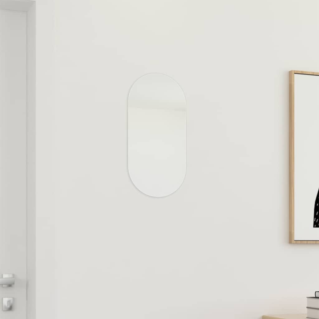 Zrcadlo Světly Sklo Ové Šedá