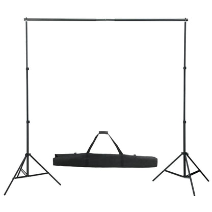 Foto Studio Set Se Světly, Deštníky, Pozadím A Odraznou Deskou