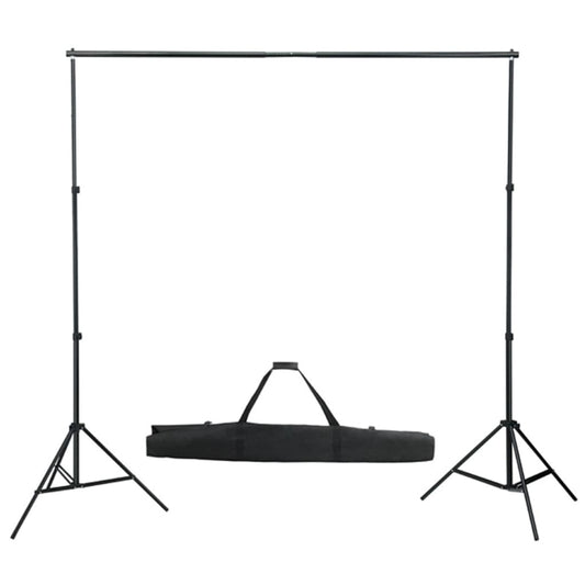 Foto Studio Set Se Světly, Pozadím A Odraznou Deskou