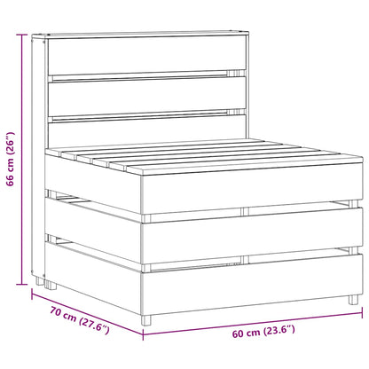 Zahradní Z Palet Impregnovaná Borovice