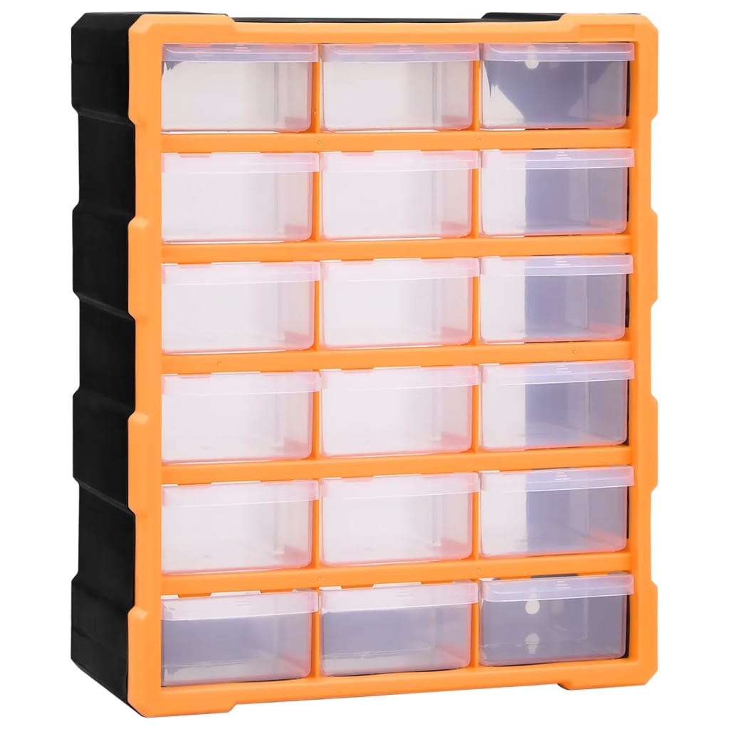 Organizéry S 12 Zásuvkami 2 Ks 26,5 X 16 X 26 Cm