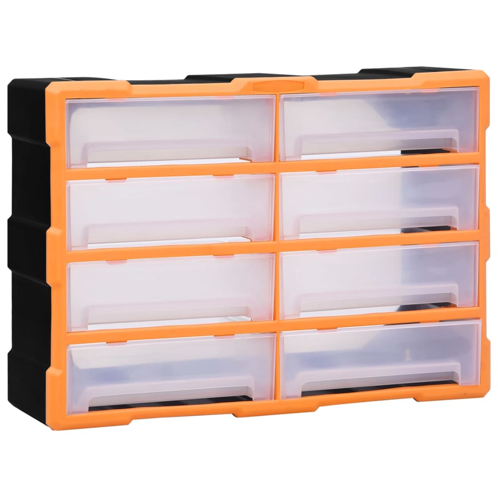 Organizéry S 12 Zásuvkami 2 Ks 26,5 X 16 X 26 Cm