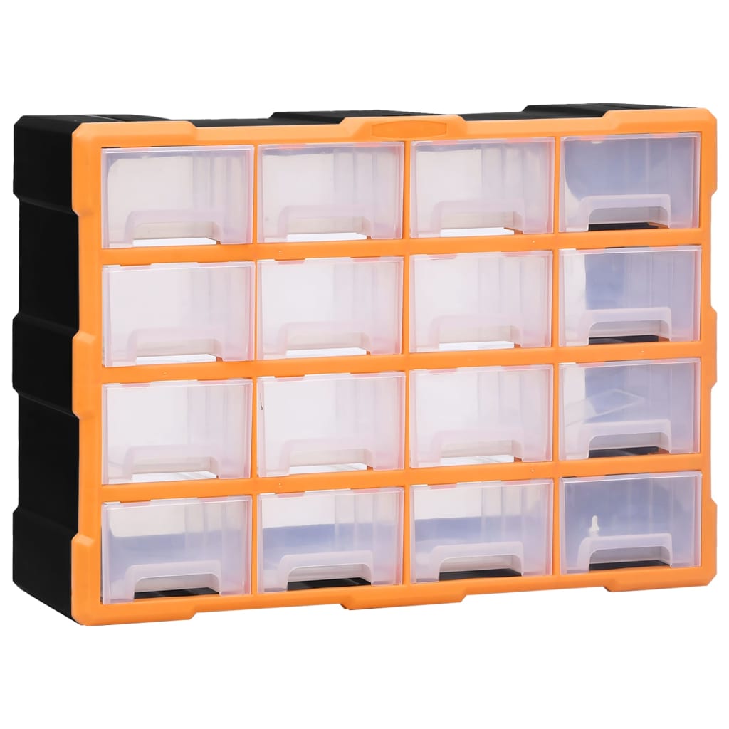 Organizéry S 12 Zásuvkami 2 Ks 26,5 X 16 X 26 Cm