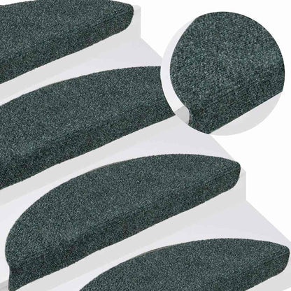 Samolepící Nášlapy Na Schody 10 Ks Zelené Vpichované Zelená