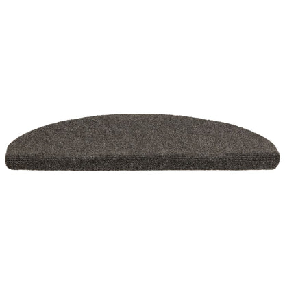 Samolepicí Nášlapy Na Schody 10Ks Antracit 65X21X4Cm Vpichované Antracitová