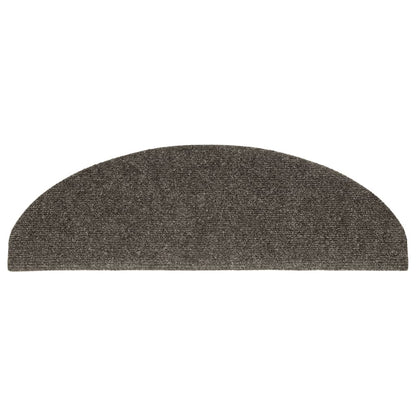 Samolepicí Nášlapy Na Schody 10Ks Antracit 65X21X4Cm Vpichované Antracitová