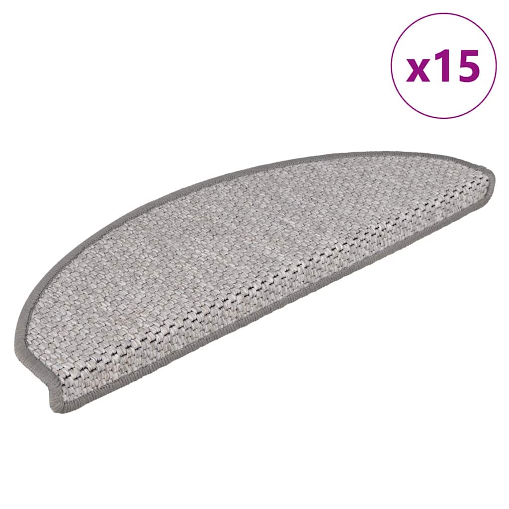 Samolepící Nášlapy Na Schody Vzhled Sisal 15 Ks