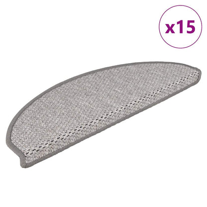 Samolepící Nášlapy Na Schody Vzhled Sisal 15 Ks