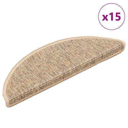 Samolepicí Nášlapy Na Schody 15 Ks Stříbrné 65X21X4 Cm