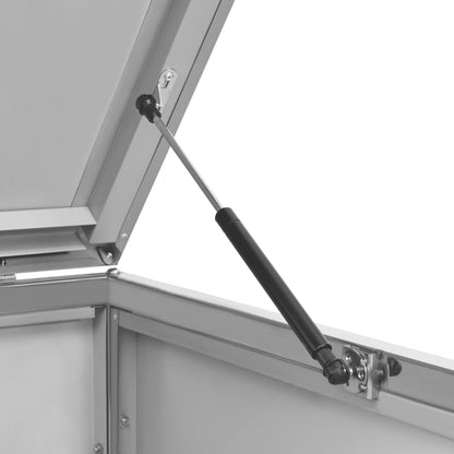 Přístřešek Na Popelnici 69 X 77,5 X 112,5 Cm Nerezová Ocel