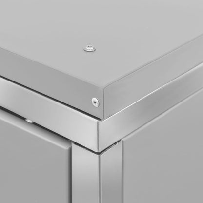 Přístřešek Na Popelnici 69 X 77,5 X 112,5 Cm Nerezová Ocel