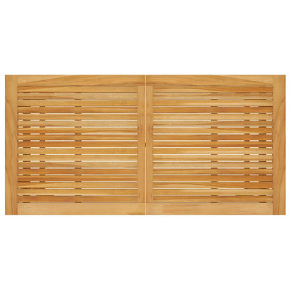 5Dílný Zahradní Jídelní Set Černý