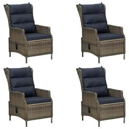 5Dílný Zahradní Jídelní Set Hnědý