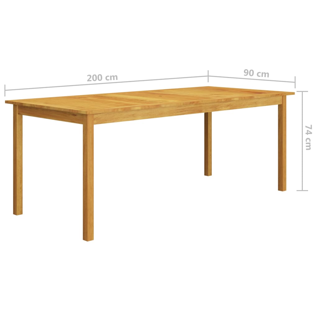 9Dílný Zahradní Jídelní Set Béžový