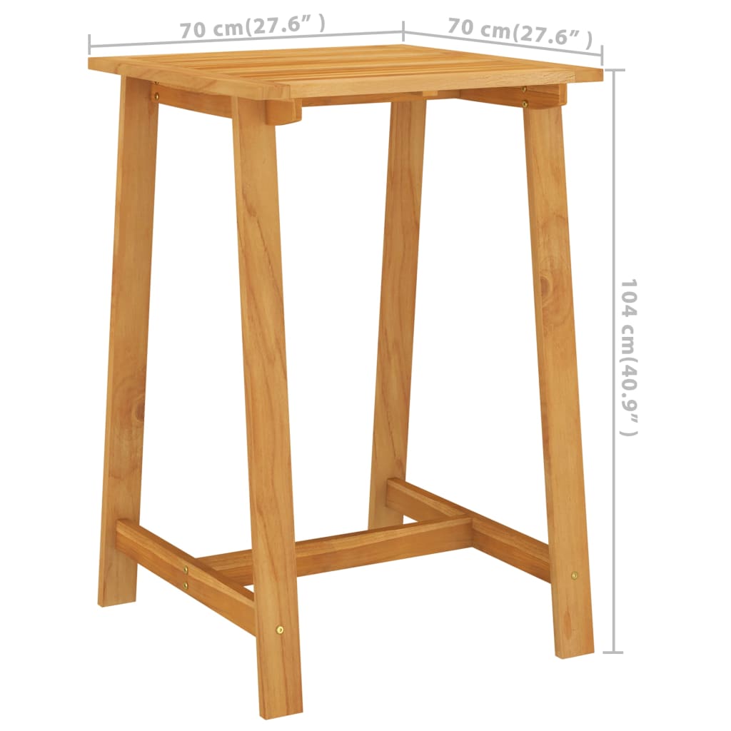 5Dílný Zahradní Barový Set Šedý