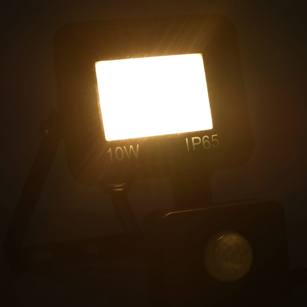 Led Reflektor Se Senzorem Teplé Bílé Světlo