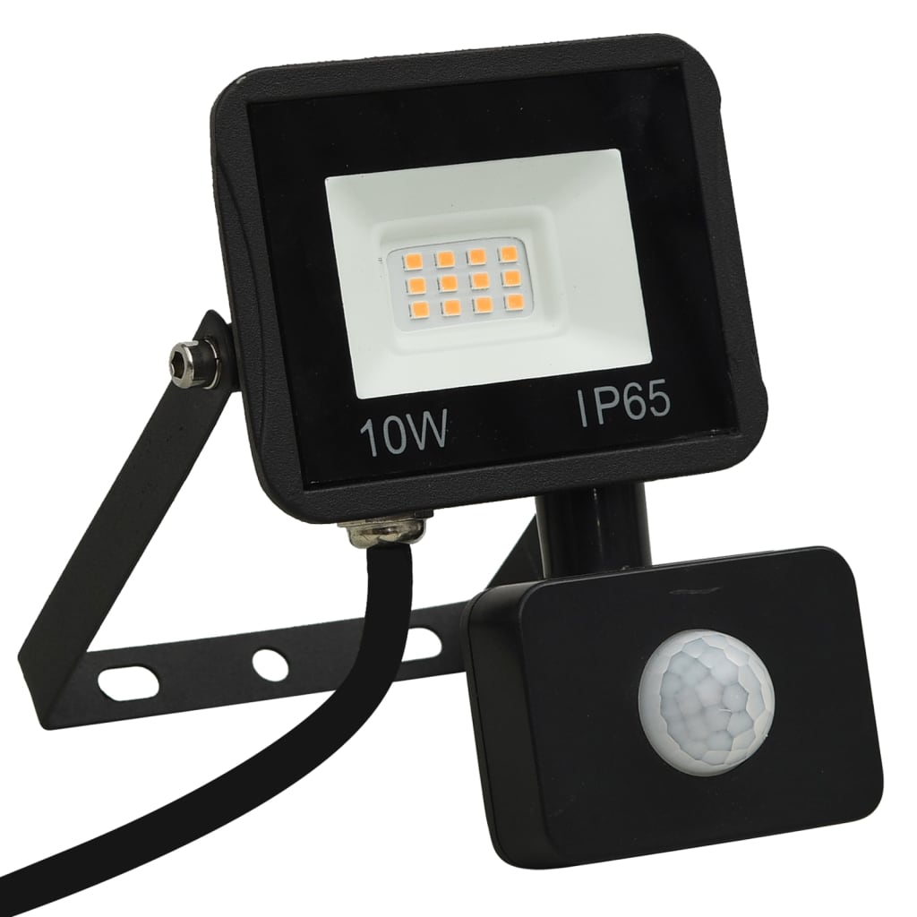 Led Reflektor Se Senzorem Teplé Bílé Světlo