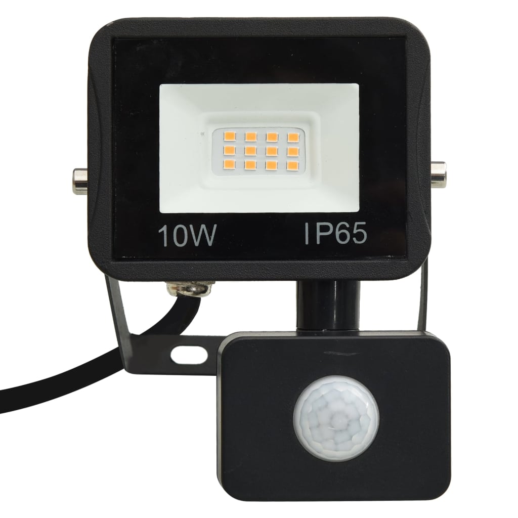 Led Reflektor Se Senzorem Teplé Bílé Světlo