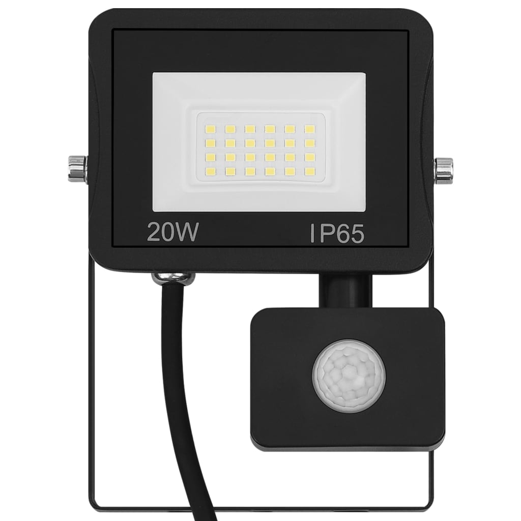 Led Reflektor Se Senzorem Teplé Bílé Světlo